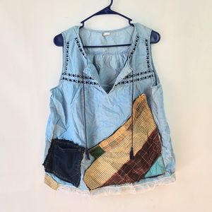 Old Navy Boho Peasant Top